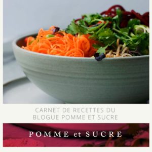 Carnet de recettes du blogue pomme et sucre
